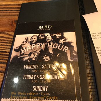 Blatt Beer & Table - Happy hour times - Gastropubs Near Me - Omaha, Nebraska