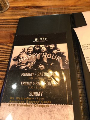Menu photo 6 Blatt Beer & Table Omaha, NE