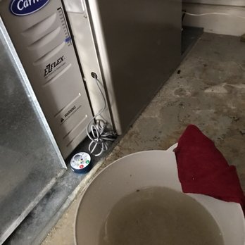 HARP Home Services - Flood Water my wife and I had to Clean up due to HARP technician's Negligence - Heating & Air Conditioning/HVAC Near Me - Windsor, Connecticut