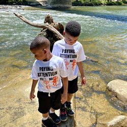 Swann Covered Bridge - My little minions whom refer to me as PawPaw