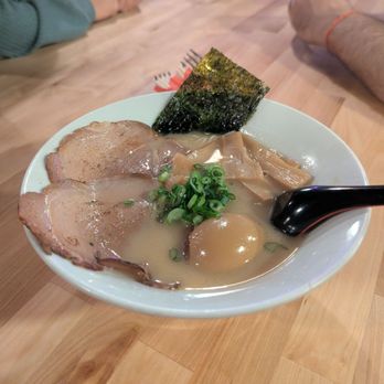 Kai Asian Street Fare - Tonkotsu ramen. Good flavor, but a bit too salty. - Vietnamese Near Me - Winter Park, Florida Kai Asian Street Fare - Tonkotsu ramen. Good flavor, but a bit too salty. - Vietnamese Near Me - Winter Park, Florida