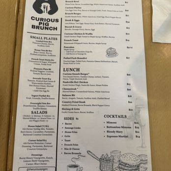 The Curious Pig - MENU as of MARCH 2026 - Gastropubs Near Me - Peachtree City, Georgia The Curious Pig - MENU as of MARCH 2026 - Gastropubs Near Me - Peachtree City, Georgia