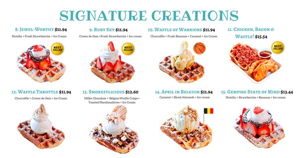 Menu photo 2 Little Gem Belgian Waffles Davis, CA Menu photo 2 Little Gem Belgian Waffles Davis, CA