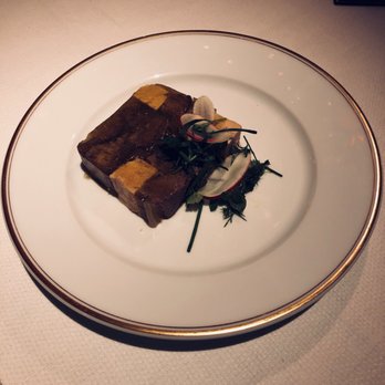 Le Coucou - Beef cheeks. Would have preferred a bit more foie gras terrine. - French Near Me - New York, New York