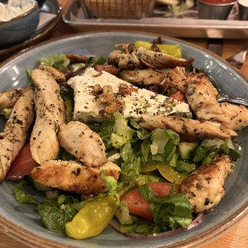 Opa Taverna - Greek Salad with chicken - Greek Near Me - West Chester, Pennsylvania Opa Taverna - Greek Salad with chicken - Greek Near Me - West Chester, Pennsylvania