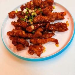 Hong Jie Special Noodles And Dumplings - Orange Chicken 陈皮鸡