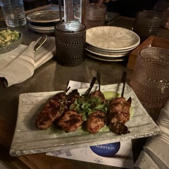 Palette 22 - jerk chicken skewer - Bars Near Me - Arlington, Virginia Palette 22 - jerk chicken skewer - Bars Near Me - Arlington, Virginia