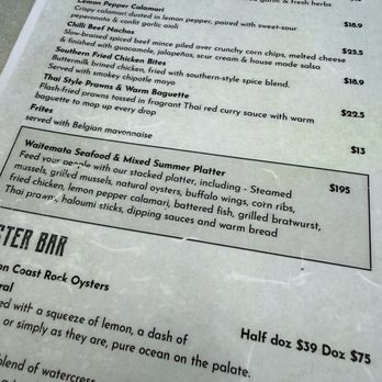 De Fontein - Waitemata seafood & mixed summer platter menu - Belgian Near Me - Mission Bay, AUK De Fontein - Waitemata seafood & mixed summer platter menu - Belgian Near Me - Mission Bay, AUK