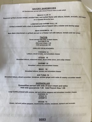 Menu photo 6 The Boca Beach House Boca Raton, FL Menu photo 6 The Boca Beach House Boca Raton, FL