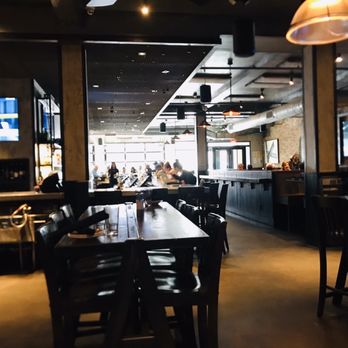 The Broadway - View of bar from the rear - Pizza Near Me - Boston, Massachusetts