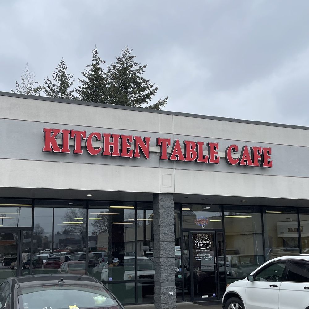 Kitchen Table Cafe - Outside view. - Breakfast & Brunch Near Me - Vancouver, Washington