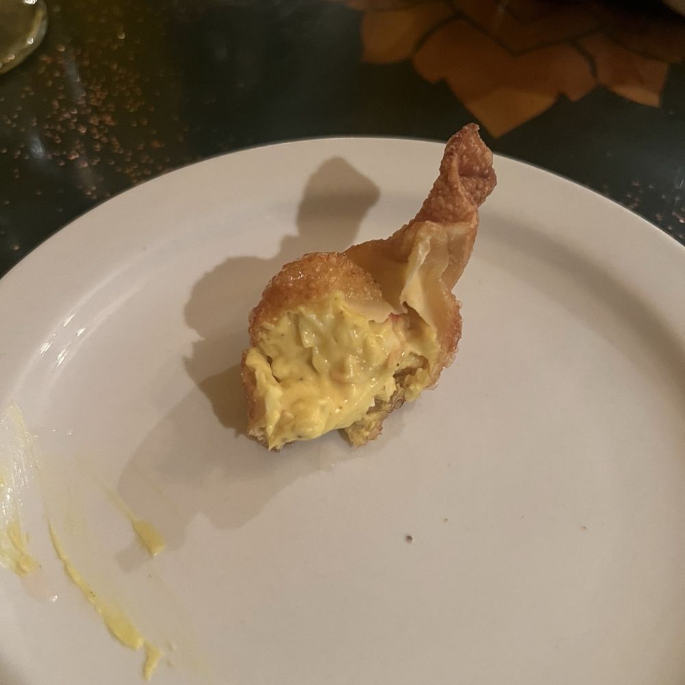 Thai Tamarind - Inside the crab Rangoon! Beautiful curry color and flavor - Thai Near Me - Glenshaw, Pennsylvania Thai Tamarind - Inside the crab Rangoon! Beautiful curry color and flavor - Thai Near Me - Glenshaw, Pennsylvania