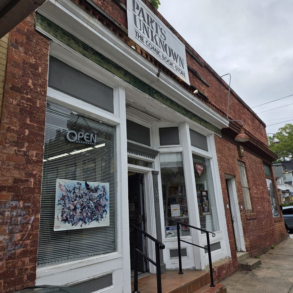 Parts Unknown the Comic Book Store - Comic Books Near Me - Greensboro, North Carolina