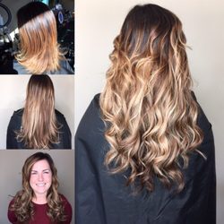 16' Tape in Extensions... super easy to apply. NO HEAT, NO TOOLS , NO DAMAGE.