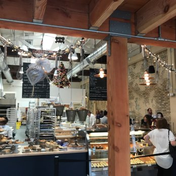 One House Bakery - Counter and industrial "farm house" work space - Bakeries Near Me - Benicia, California