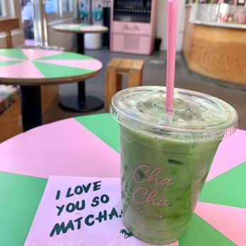 Cha Cha Matcha - Matcha latte (almond milk) - Coffee & Tea Near Me - New York, New York