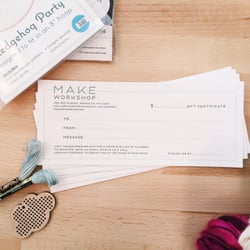 Make Workshop - Make Gift Cards
