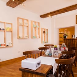 Beauty Crime - Reception and Manicure area at Beauty Crime.
