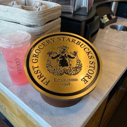 First grocery Starbucks store First grocery Starbucks store