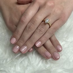 Gel mani  Color: Bubble Bath