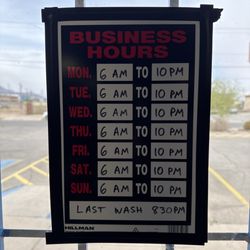 Rainwater Laundromat - Business Hours