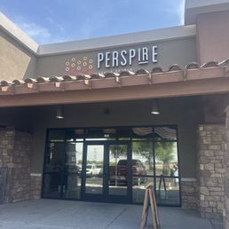 Exterior photo of Perspire Sauna Studio - South Gilbert - Gilbert, Arizona Exterior photo of Perspire Sauna Studio - South Gilbert - Gilbert, Arizona