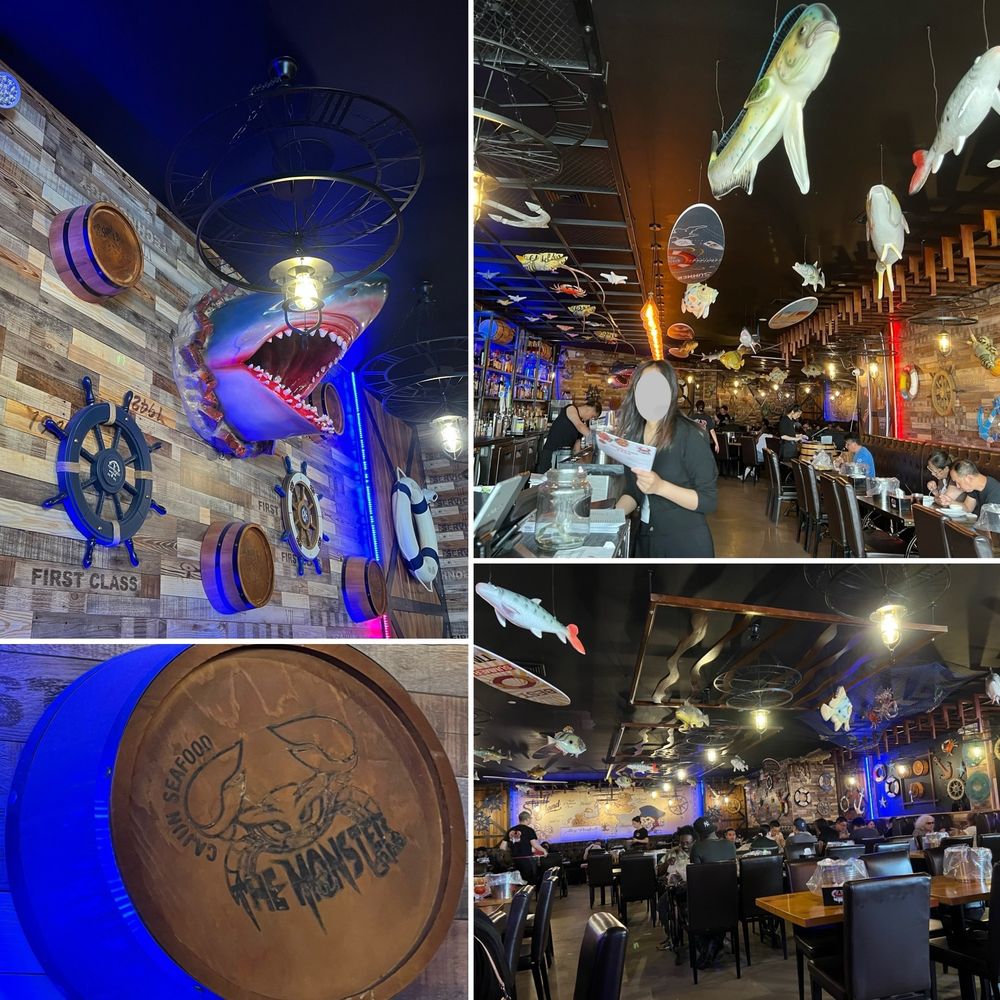 The Monster Crab - Inside seating and decor. Top R photo is by the entrance; Bottom R is larger dining area. - Cajun/Creole Near Me - Bayside, New York The Monster Crab - Inside seating and decor. Top R photo is by the entrance; Bottom R is larger dining area. - Cajun/Creole Near Me - Bayside, New York