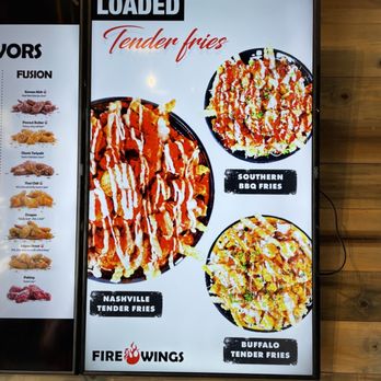 Fire Wings - Them loaded fries - Chicken Wings Near Me - Hayward, California