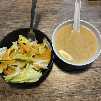 Sapporo - Salad and Miso soup - Japanese Near Me - Madison, Tennessee Sapporo - Salad and Miso soup - Japanese Near Me - Madison, Tennessee