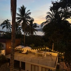 Hotel Distrito 88 - View of ocean from upper rooms.