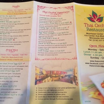 Thai Orchid Restaurant - Thai Near Me - West Fargo, North Dakota