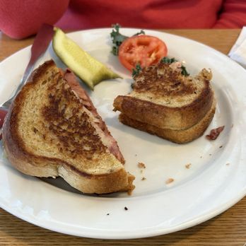 Hofer's Bakery & Cafe - Grilled hame & cheese with dill pickle. - Bakeries Near Me - Helen, Georgia Hofer's Bakery & Cafe - Grilled hame & cheese with dill pickle. - Bakeries Near Me - Helen, Georgia