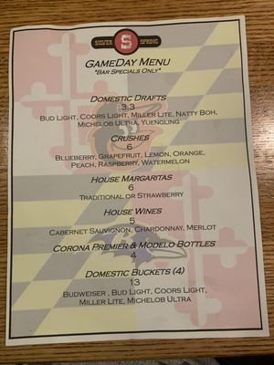 Menu photo 3 Silver Spring Mining Company Perry Hall, MD