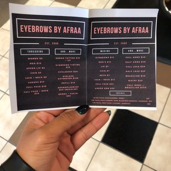 Eyebrows By Afraa - Eyebrow Services Near Me - Greenwood, Indiana