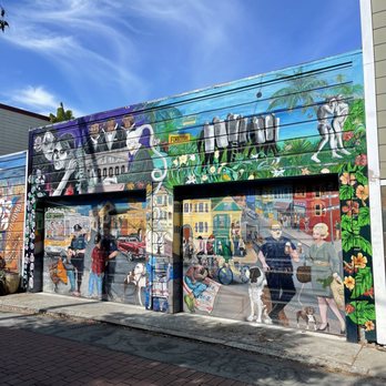 Balmy Street Murals - Public Art Near Me - San Francisco, California
