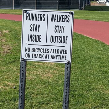 Cerritos Park East - Runners stay inside. Walkers stay outside. Also, no bicycles allowed - Tennis Near Me - Cerritos, California Cerritos Park East - Runners stay inside. Walkers stay outside. Also, no bicycles allowed - Tennis Near Me - Cerritos, California