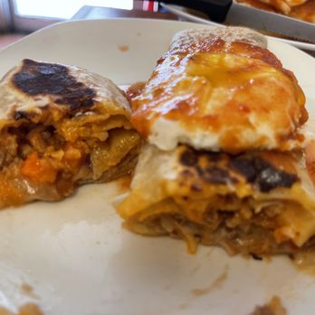 La Victoria - The picadillo burrito! - Mexican Near Me - Dallas, Texas