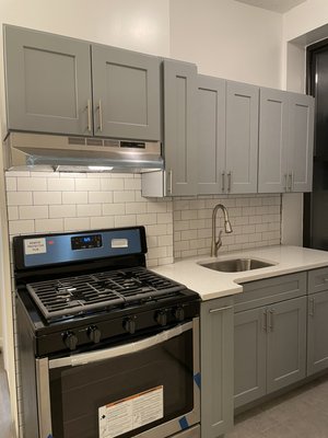 Kitchen Remodeling Project - Manhattan, NY - Our team was hired to remodel this clients kitchen, feel free to browse through our projects.