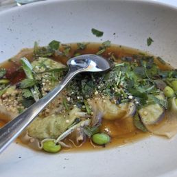 Edamame Dumplings
