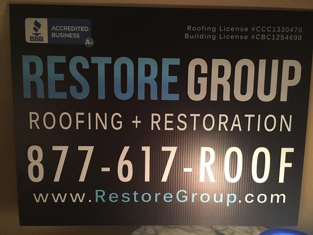 Slide of Restore Group Roofing + Restoration