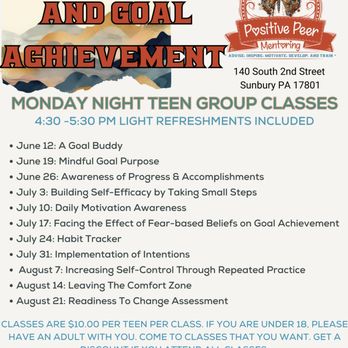 Positive Peer Mentoring - Monday Night Teen Group Class Schedule - Counseling & Mental Health Near Me Positive Peer Mentoring - Monday Night Teen Group Class Schedule - Counseling & Mental Health Near Me