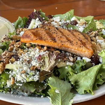 Boundary Bay Brewing - Harvest salad + salmon - Pubs Near Me - Bellingham, Washington