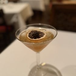 VENETO Ristorante Italiano - Mid-course refresher with mountain botanicals and pine cone extract