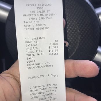 Circle K - $1.39 a gallon I had to stop and fill up - Gas Stations Near Me - Wakefield, Massachusetts