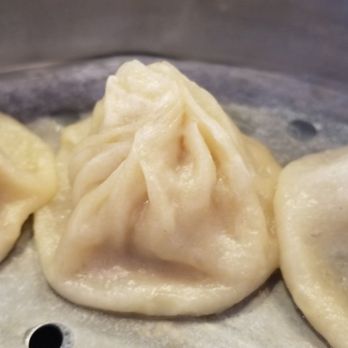 Mr.Dumpling - Pork soup dumplings came steaming, but the interiors weren't as hot as they could be. - Chinese Near Me - Rancho Cucamonga, California Mr.Dumpling - Pork soup dumplings came steaming, but the interiors weren't as hot as they could be. - Chinese Near Me - Rancho Cucamonga, California