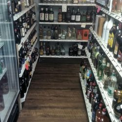 Main Street Liquors - The second aisle in the store.
