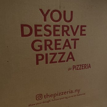The Pizzeria - Yes, you do! - Pizza Near Me - Islip, New York