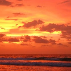 Urbiztondo Beach - It's breathtaking to be at Urbiztondo beach when the sun says goodnight.