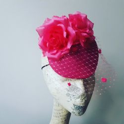 Lisa Shaub Fine Millinery - Or fascinator for the Kentucky Derby or the Central Park Conservancy Luncheon. Can be custom made in your colors.