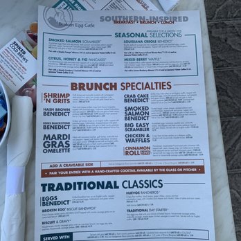 Another Broken Egg Cafe - Menu - American Near Me - Orlando, Florida